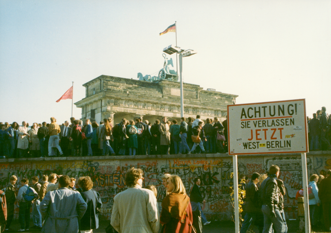 Падение Берлинской стены и воссоединение Германии