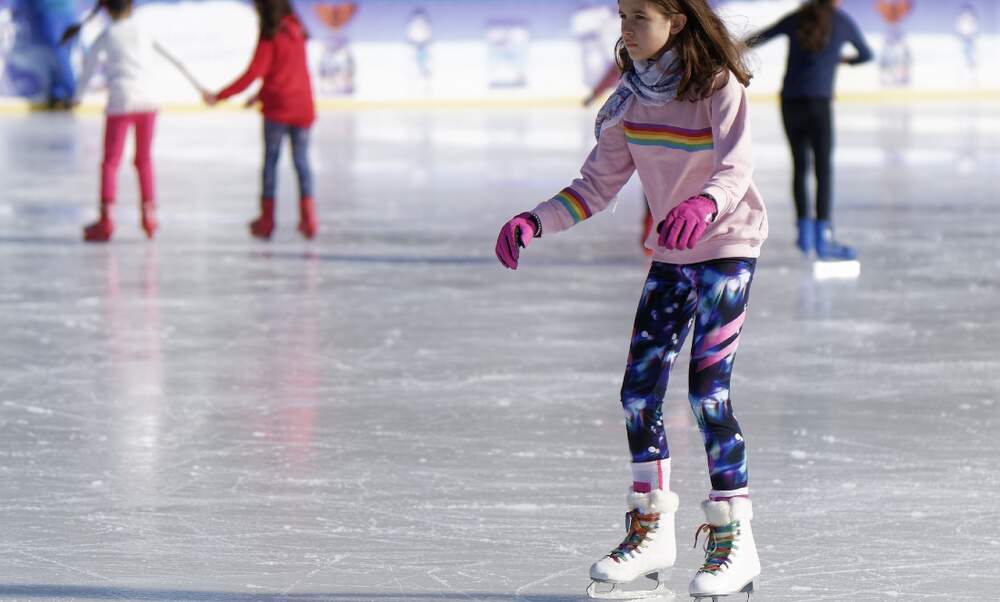 Ice skating in Hamburg’s EisArena