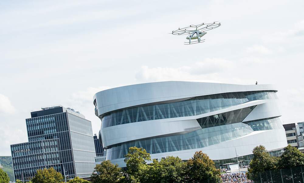 Stuttgart S New Flying Taxi Takes To The Skies