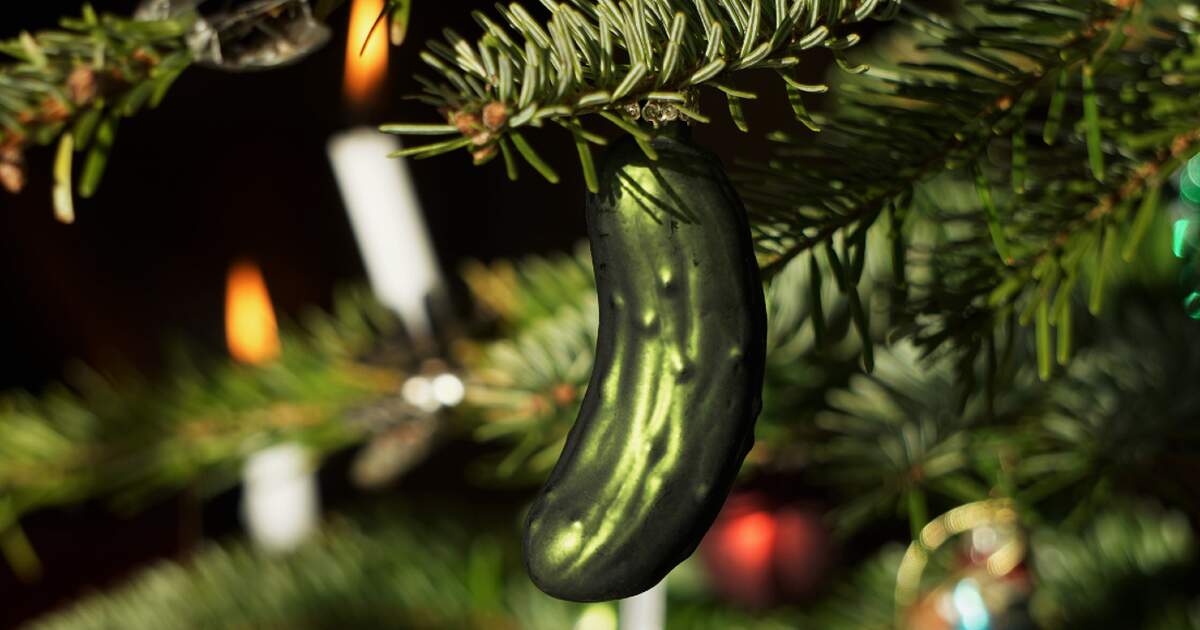 The Christmas Pickle Tradition 