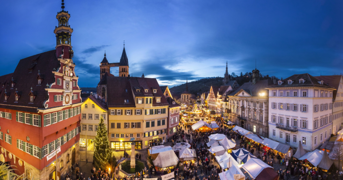 Medieval & Christmas Market In Esslingen