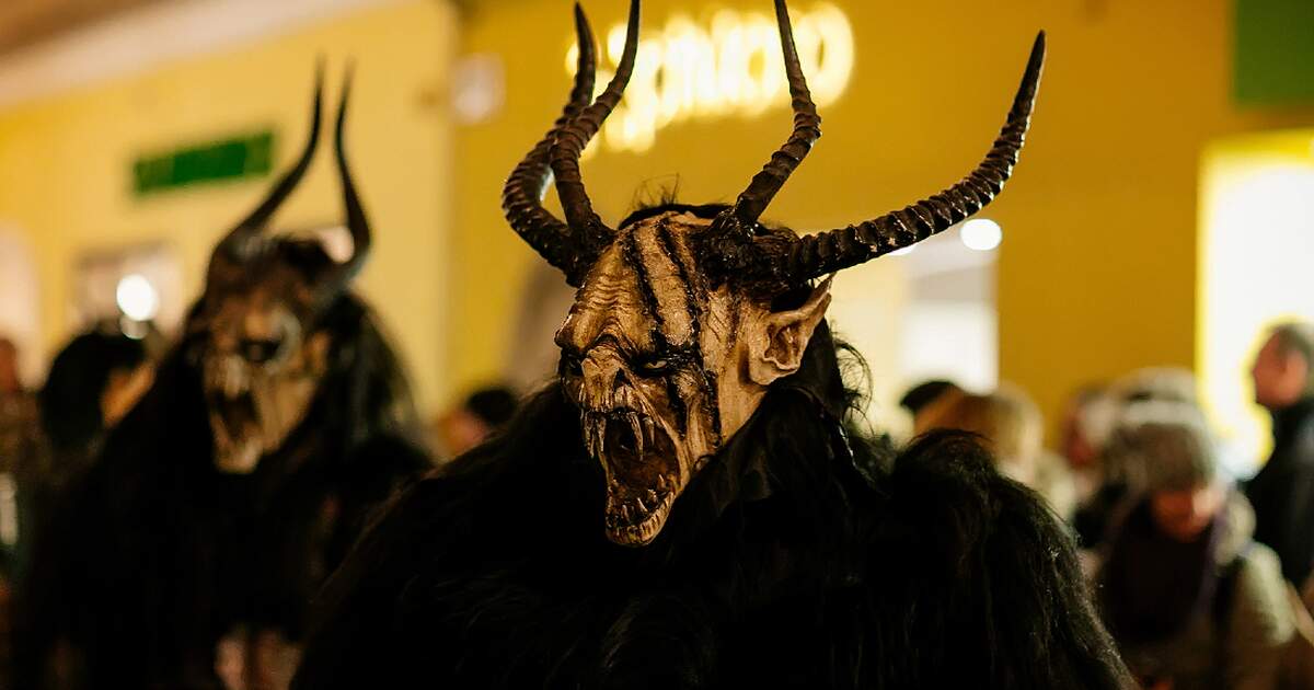 The Krampus Run of the Munich Christmas Market